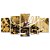Kit Quadros Mosaico Teen Decor One Man Genos Anime - Imagem 1