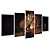 Kit Quadros Mosaico Narguile Hookah Fogo Lounge Fumaça Bar - Imagem 2
