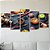 Kit Quadros Mosaico Frutas Narguile Peças Grafite Hookah - Imagem 3