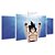 Kit Quadros Mosaico Anime Quarto Teen Dama Dbz Genki Goku - Imagem 2