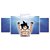 Kit Quadros Mosaico Anime Quarto Teen Dama Dbz Genki Goku - Imagem 1