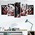 Kit Quadros Mosaico Personagem Anime Black Clover Asta Sala - Imagem 3