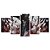 Kit Quadros Mosaico Personagem Anime Black Clover Asta Sala - Imagem 1