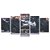 Kit Quadros Mosaico Montanhas Neve Rochas Natureza Hotel - Imagem 1