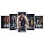 Kit Quadros Mosaico Homem Fitness Peso Academia Sala Barra - Imagem 1
