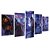 Kit Quadros Mosaico Tencnologia Jogo Robos Teen Punk - Imagem 2