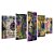 Kit Quadros Mosaico Estados Dólar Sala Colorido Unidos Nota - Imagem 2