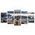 Kit Quadros Mosaico Pinheiro Paisagem Fria Neve Floresta - Imagem 1