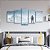 Kit Quadros Mosaico Militar Montanhas Geleira Quarto Neve - Imagem 4