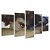 Kit Quadros Mosaico Efeito Lágrima Sala Pintura Anjo Caido - Imagem 2