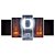 Kit Quadros Mosaico Portal Laranja Homem Branco - Imagem 1