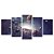 Kit Quadros Mosaico Negro Buraco Sistema Planeta Universo - Imagem 1