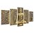 Kit Quadros Mosaico Estatua Buda Sala Dourado Religioso - Imagem 2