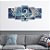 Kit Quadros Mosaico Onda Vortice Feiticeira Teen Quarto - Imagem 4