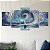 Kit Quadros Mosaico Onda Vortice Feiticeira Teen Quarto - Imagem 3