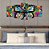 Kit Quadros Mosaico Borboleta Monarca Art Colorido Sala Pop - Imagem 4