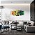 Kit Quadros Mosaico Gato Sala Persa Tinta Splash Colorido - Imagem 3