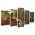 Kit Quadros Mosaico Sala Colorido Nebulosa Supernova Universo Espaço - Imagem 2