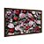 Quadro Decorativo Floral Flores Coliridas Fundo Cinza - Imagem 6