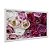 Quadro Decorativo Rosas Degrade de Branco A Rosa - Imagem 2