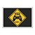 Quadro Decorativo Preto Amarelo Gamer Zone - Imagem 1