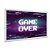 Quadro Decorativo Pixels Roxo Azul Game Over - Imagem 2