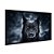 Quadro Decorativo Cachorro Preto No Gelo - Imagem 4