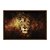 Quadro Decorativo Leão De Judá Em Chamas - Imagem 5