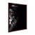 Quadro Decorativo Face de Leão Olho Laranja Preto e Branco - Imagem 6