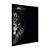Quadro Decorativo Face de Leão Olho Laranja Preto e Branco - Imagem 4