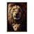 Quadro Decorativo Pai Leão E Filhote - Imagem 5