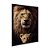 Quadro Decorativo Pai Leão E Filhote - Imagem 4