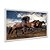 Quadro Decorativo Cavalos Galopando Livres - Imagem 2