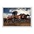 Quadro Decorativo Cavalos Galopando Livres - Imagem 1