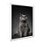 Quadro Decorativo Gato Preto E Branco - Imagem 2