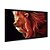 Quadro Decorativo Leão Laranja E Fundo Preto - Imagem 4