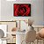 Quadro Decorativo Orvalho Numa Rosa Vermelha - Imagem 7