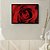Quadro Decorativo Orvalho Numa Rosa Vermelha - Imagem 9