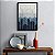 Quadro Decorativo Geométrico Degradê Azul Com Detalhes Dourados - Imagem 9