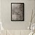 Quadro Decorativo Efeito Textura Circulo Cinza Abstrato - Imagem 9