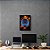 Quadro Decorativo Mandala Portal Azul Laranja - Imagem 8