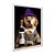 Quadro Decorativo Cachorro Golden Elegante E Garrafa de Vinho - Imagem 2