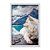 Quadro Decorativo Husky Siberiano Branco No Gelo - Imagem 1