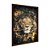 Quadro Decorativo Animal Leão Em Chamas Abstrato - Imagem 6