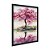 Quadro Decorativo Efeito Pintura Árvore Ipê Rosa A Beira Do Lago - Imagem 4