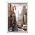 Quadro Decorativo Efeito Pintura Nova Iorque - Imagem 1