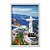 Quadro Decorativo Efeito Pintura Corcovado Rio De Janeiro Cristo Redentor - Imagem 1