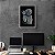 Quadro Decorativo Einstein Estilizado Preto e Branco - Imagem 7