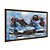 Quadro Decorativo Efeito Aquarela Tênis Esportivo Azul - Imagem 6