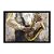 Quadro Decorativo Efeito Pintura Músico E Seu Saxofone - Imagem 3